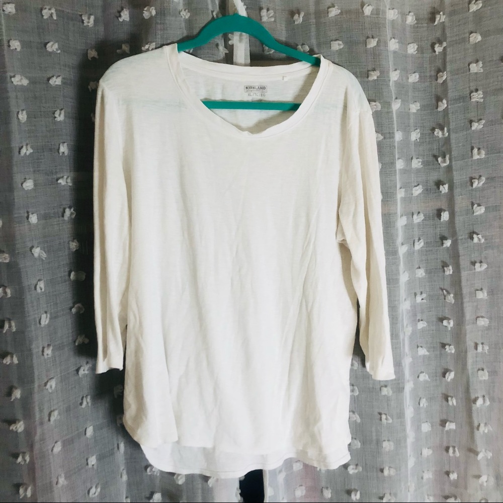 💖Scoop Neck Tee